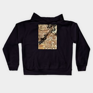 Old brick wall 2 Kids Hoodie